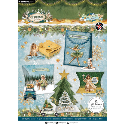 DIY Giftboxes Christmas Forest