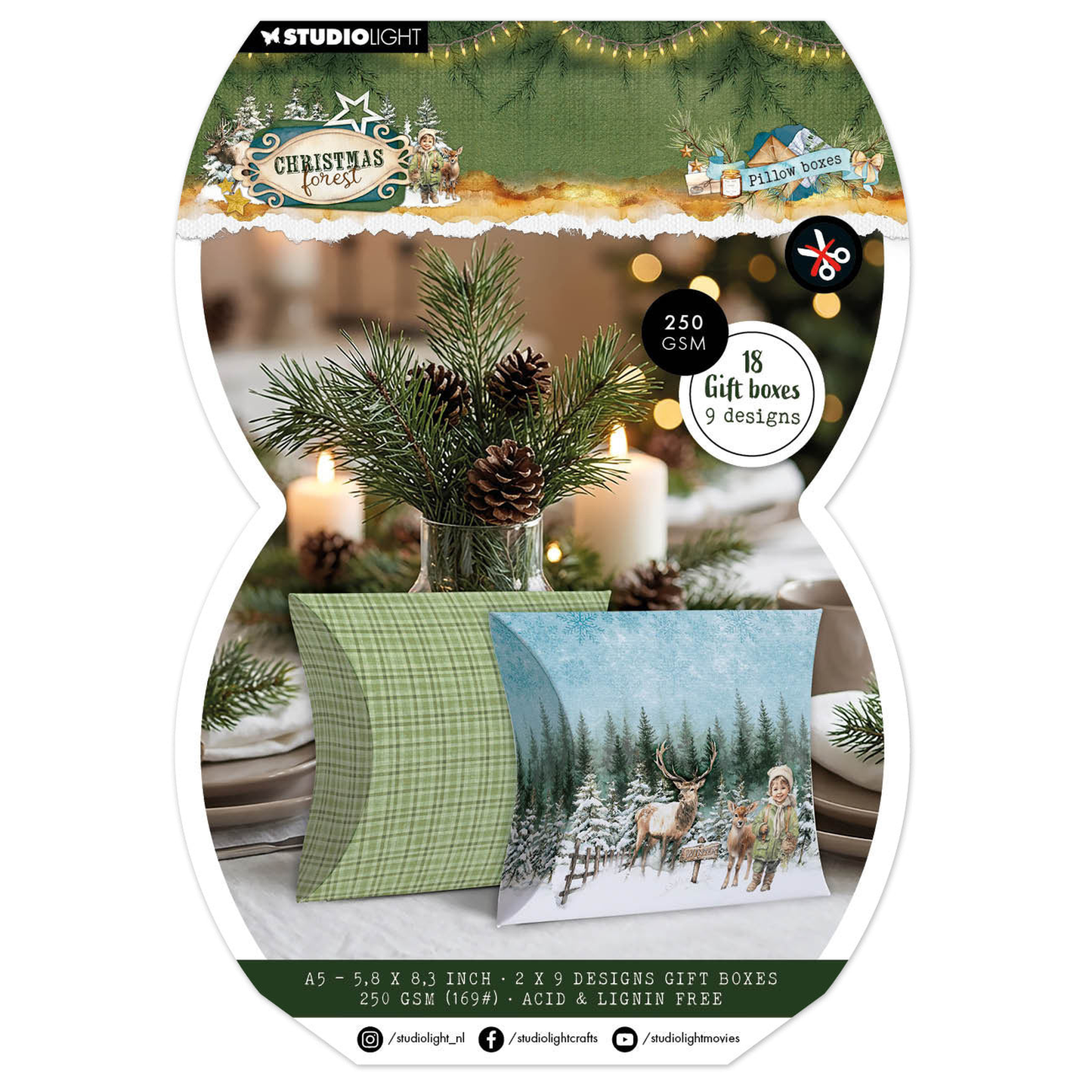 Christmas Forest Gift Box