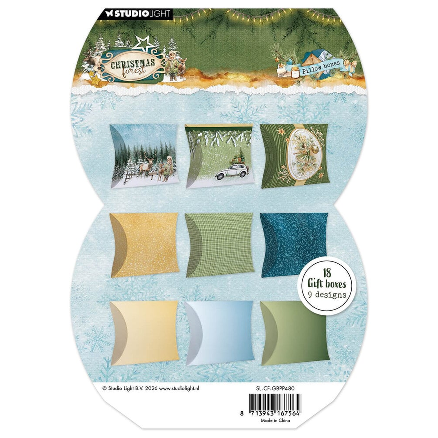 Christmas Forest Gift Box