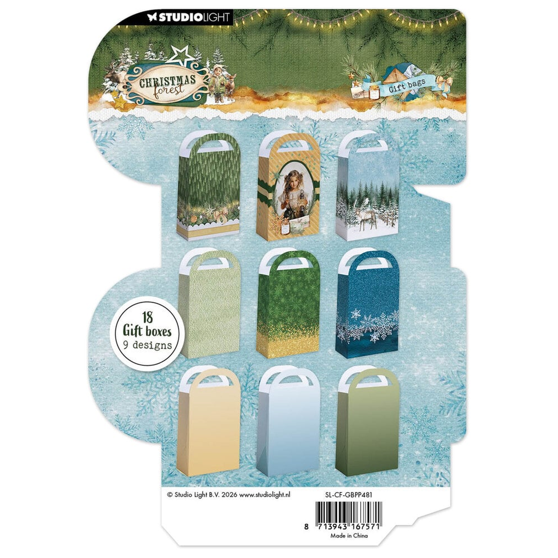Christmas Forest Gift Bags
