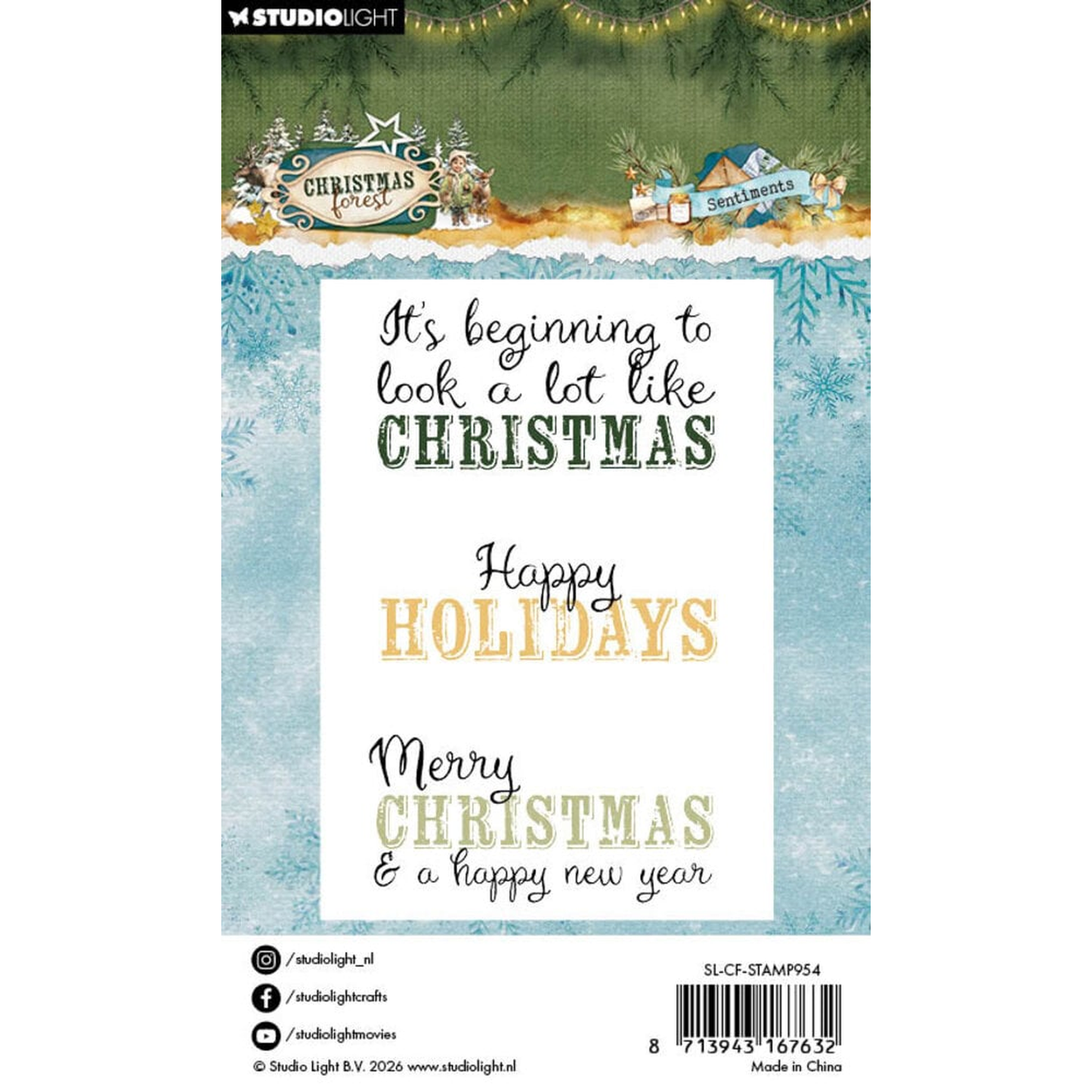 Christmas Forest - Sentiments