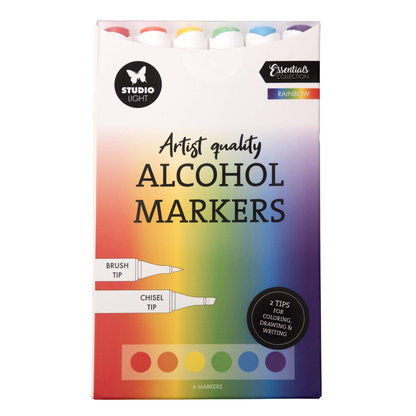 Alcohol Markers Rainbow