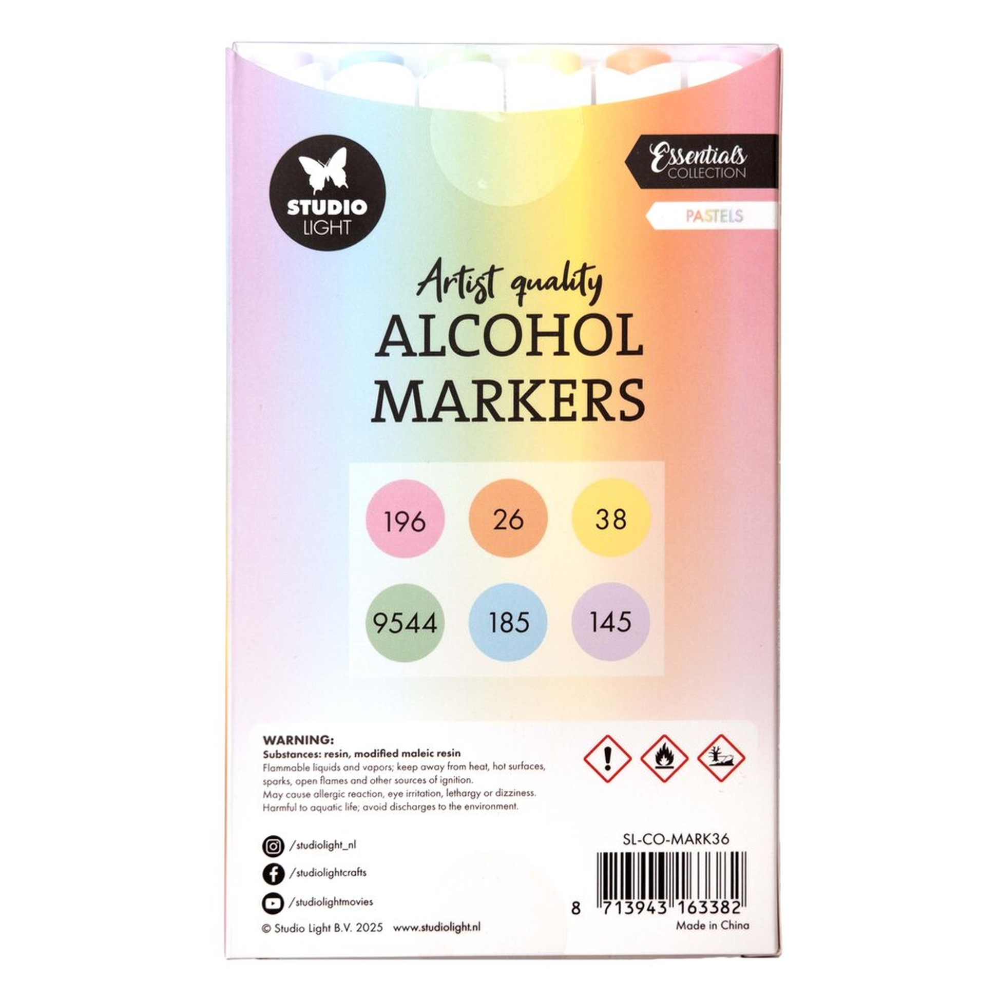 Alcohol Markers Pastels