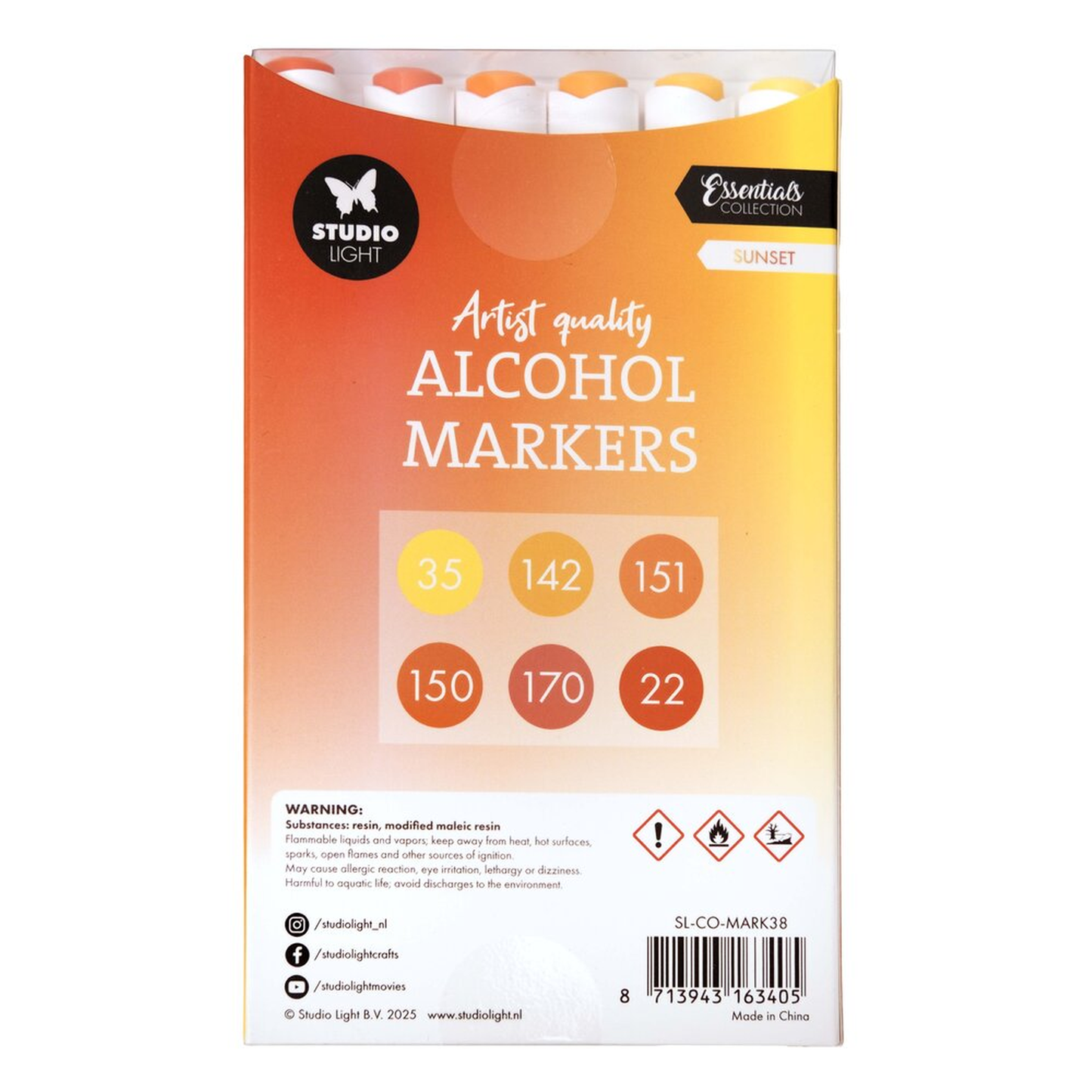 Alcohol Markers Sunset