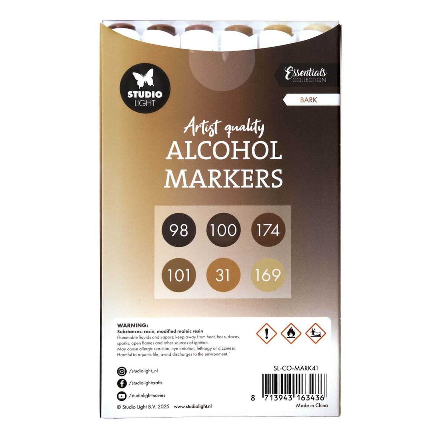 Alcohol Markers Bark