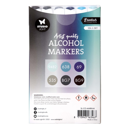 Alcohol Markers Sea & Sky
