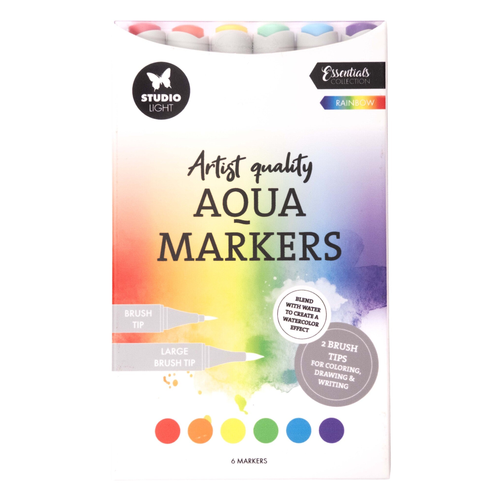 Aqua Markers Rainbow