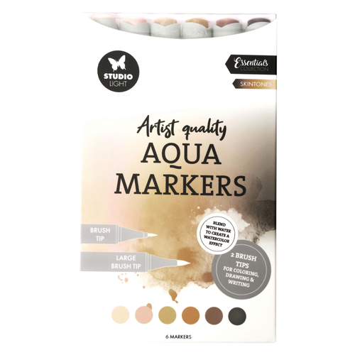 Aqua Markers Skintones