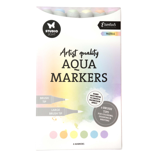 Aqua Markers Pastels