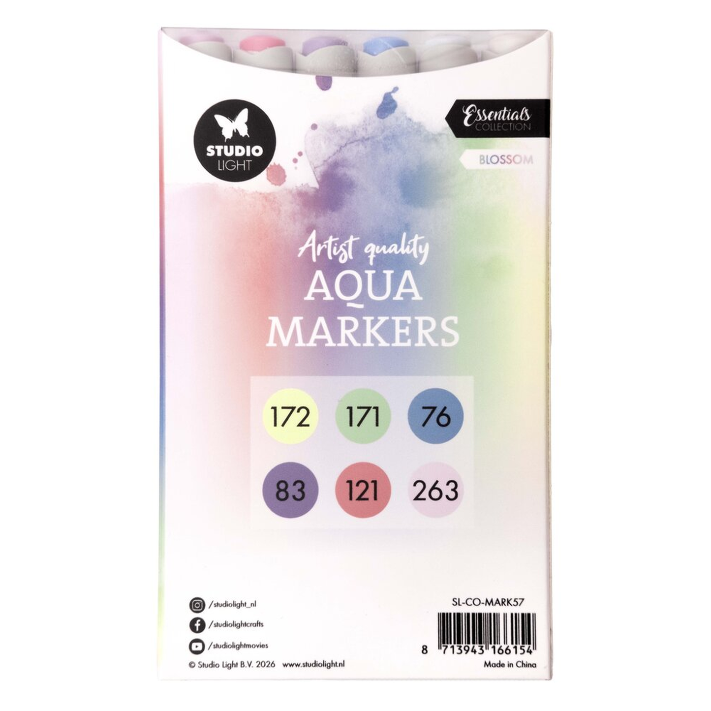 Aqua Markers Blossom