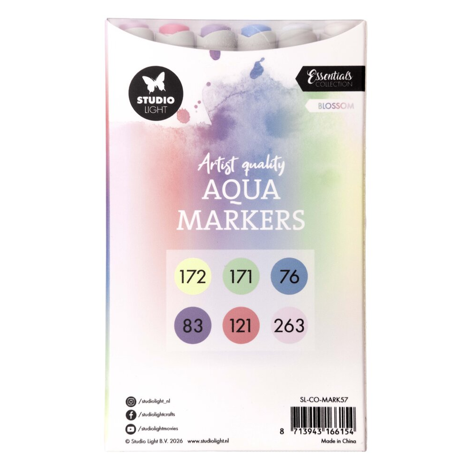 Aqua Markers Blossom