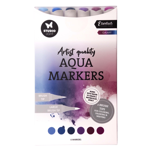 Aqua Markers Galaxy