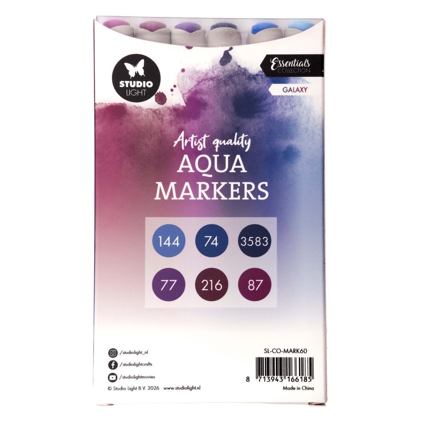 Aqua Markers Galaxy