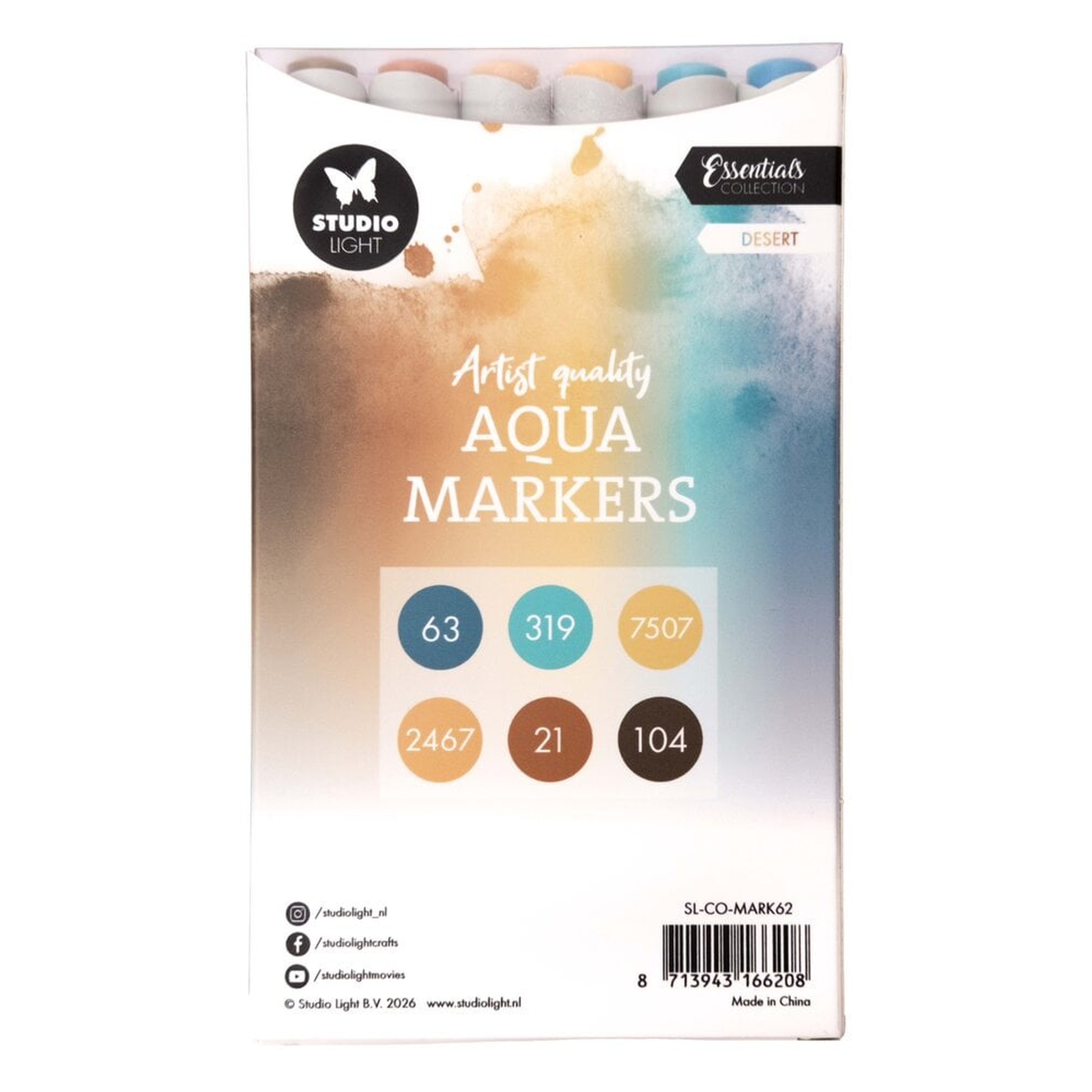 Aqua Markers Desert