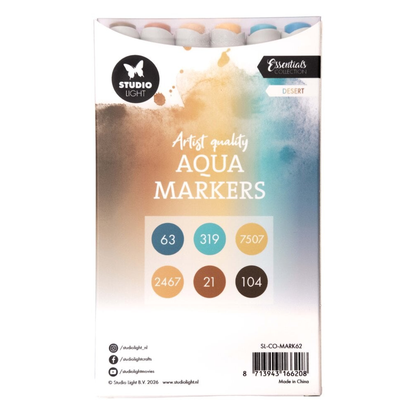 Aqua Markers Desert