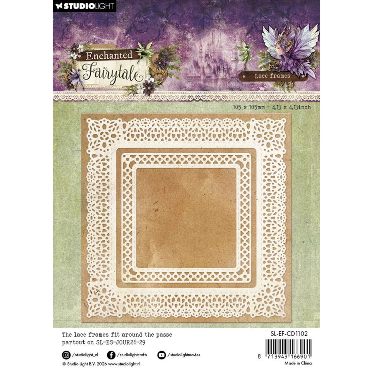 Enchanted Fairytale - Lace Frames Square
