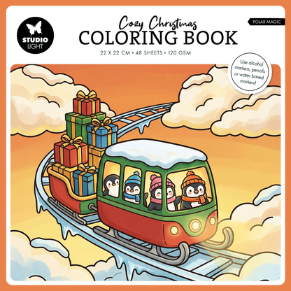 Cozy Christmas Coloring Book Polar Magic