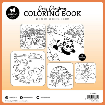 Cozy Christmas Coloring Book Polar Magic