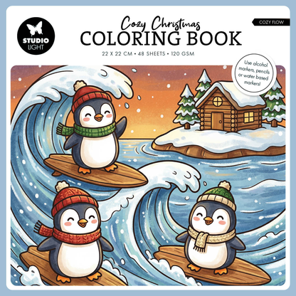 Cozy Christmas Coloring Book Cozy Flow