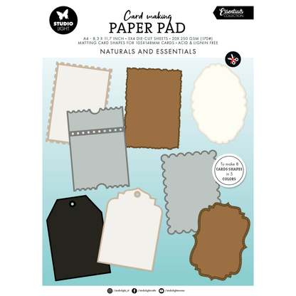 Naturals and Essentials Card Shapes for 105x148mm Cards