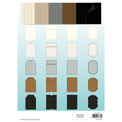 Naturals and Essentials Card Shapes for 127x178mm Cards
