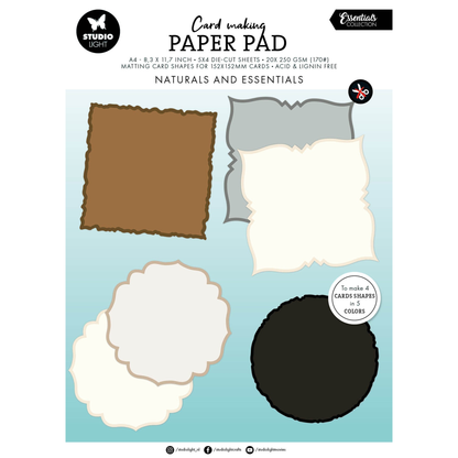 Naturals and Essentials Card Shapes for 152x152mm Cards