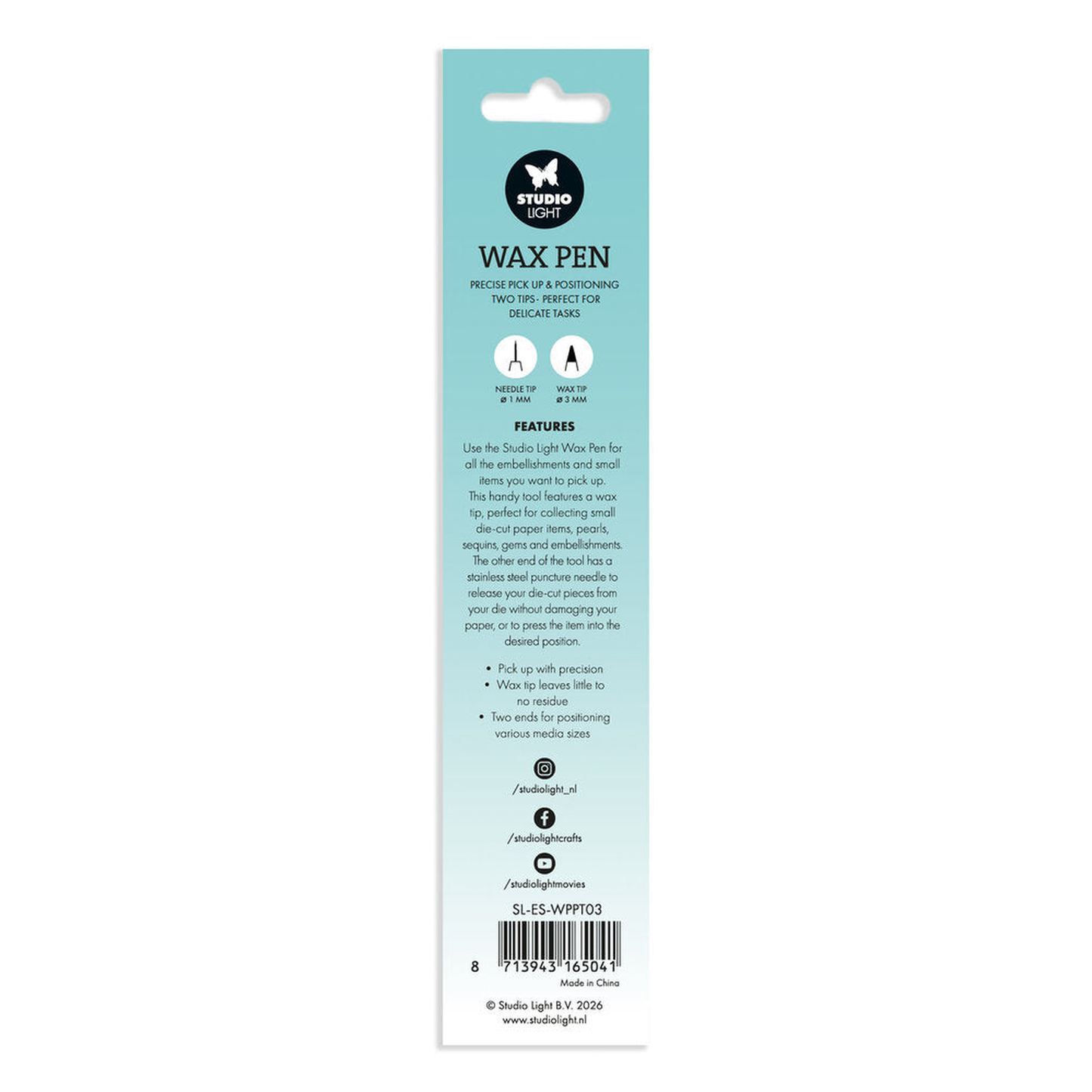 Wax Pen Precise Pick Up & Soft Grip
