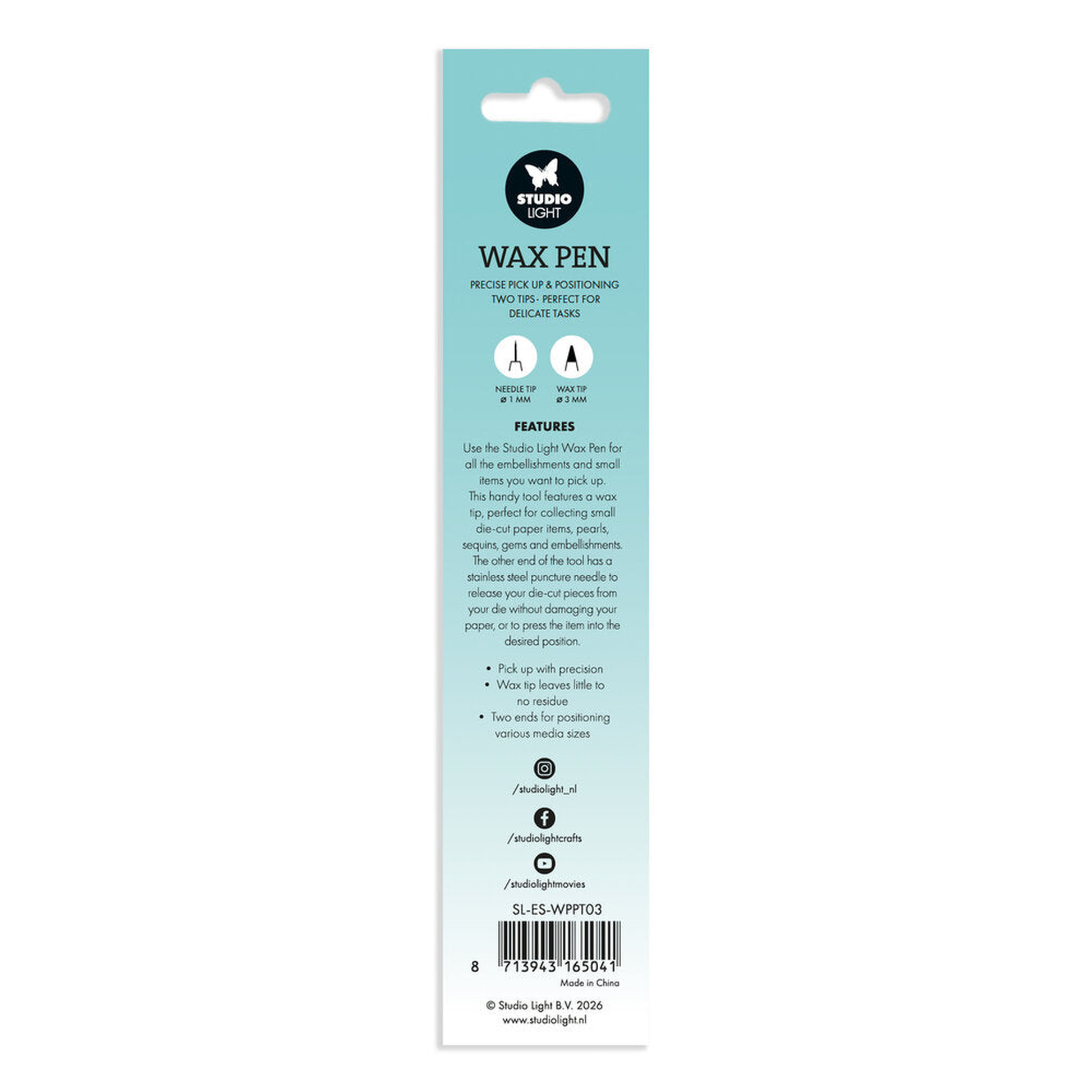 Wax Pen Precise Pick Up & Soft Grip