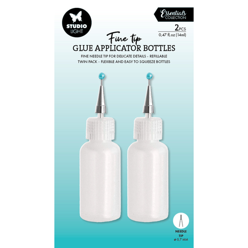 Glue Application Bottles Ultra Fine Tip
