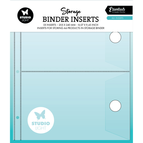 Storage Binder Inserts A6+ Insert