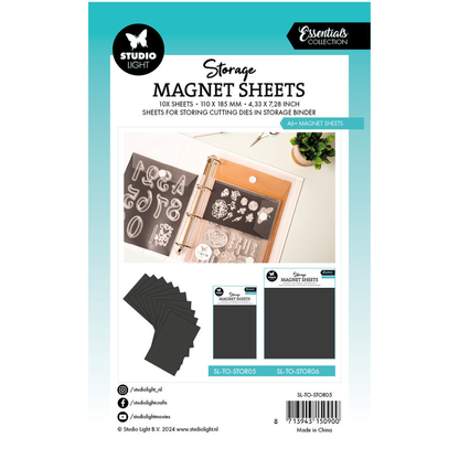 Storage Magnet Sheets A6+ Magnetic Sheets