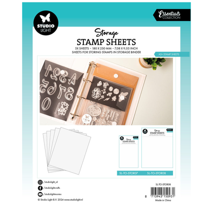 Storage Stamp Sheets A5+ Stamp Sheets