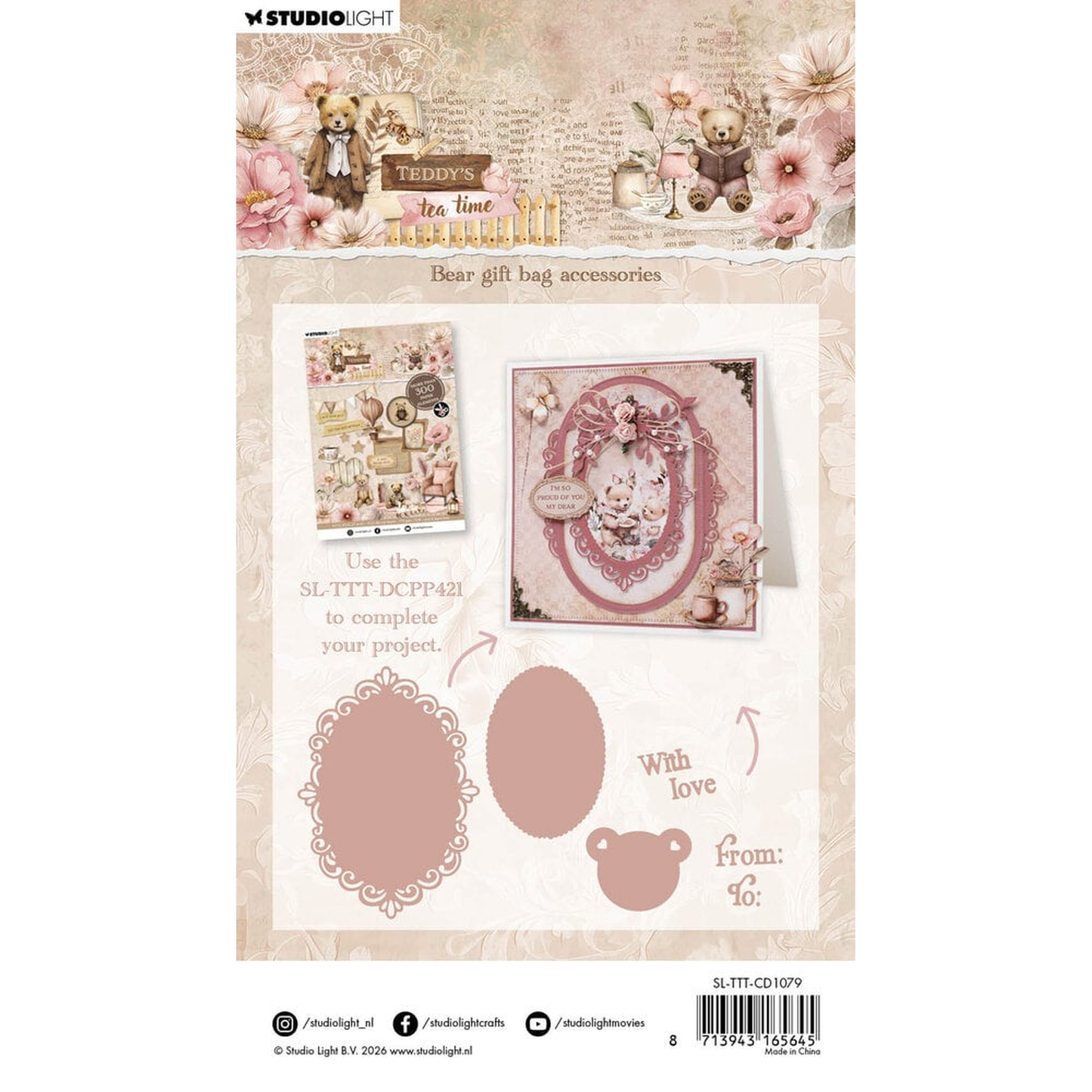 Teddy's Tea Time - Bear Gift Bag Accesories