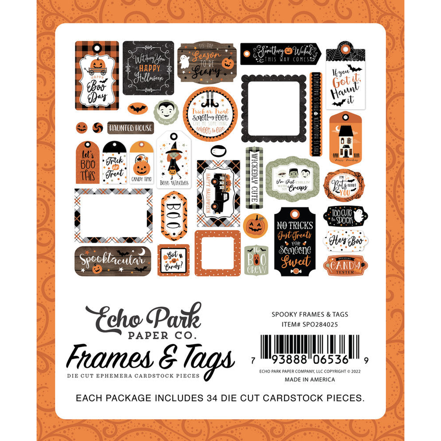 Spooky Frames & Tags