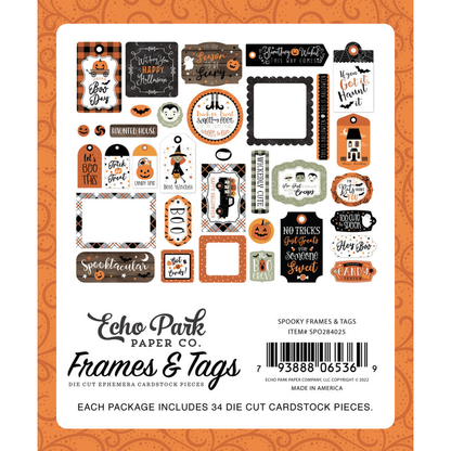 Spooky Frames & Tags