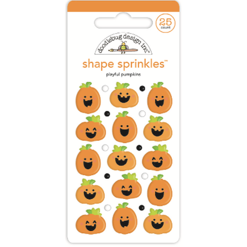 Playful Pumpkins Shape Sprinkles
