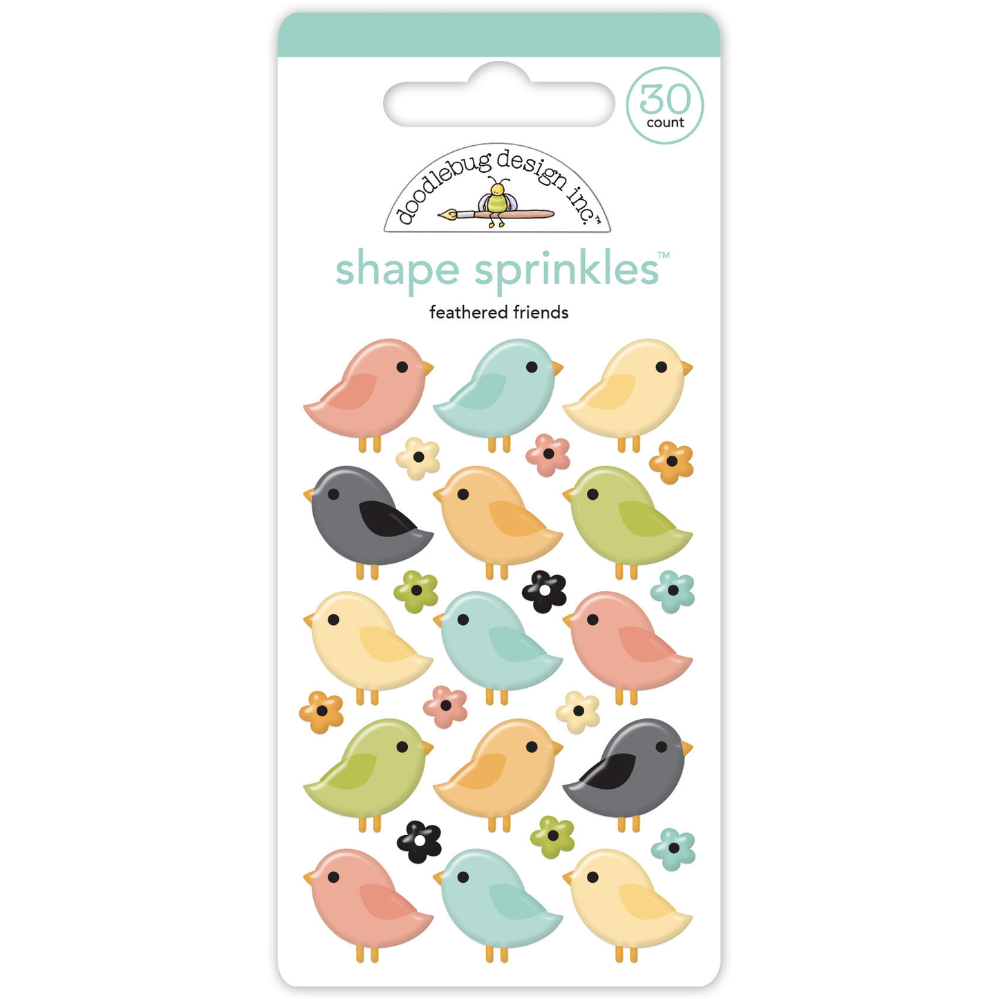 Farmhouse Feathered Friends Shape Sprinkles