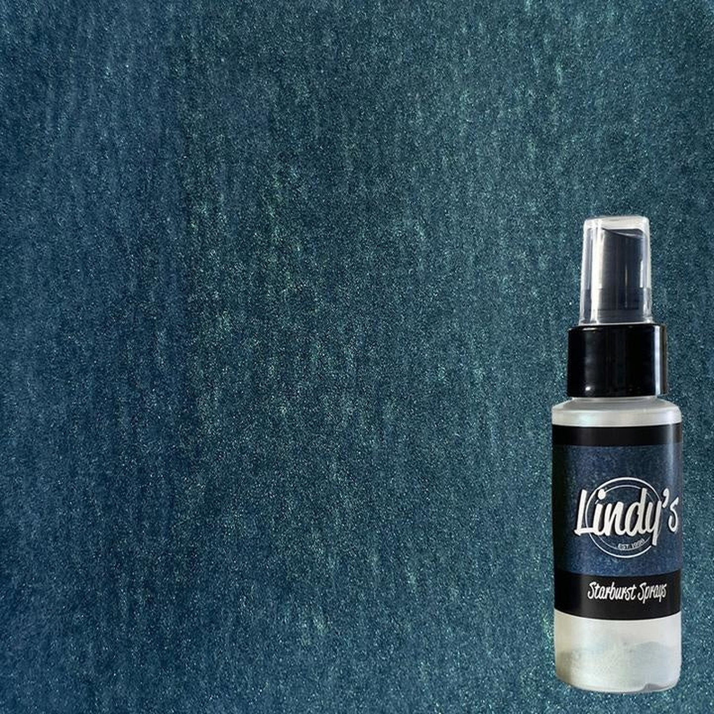 Galactic Teal Starburst Spray