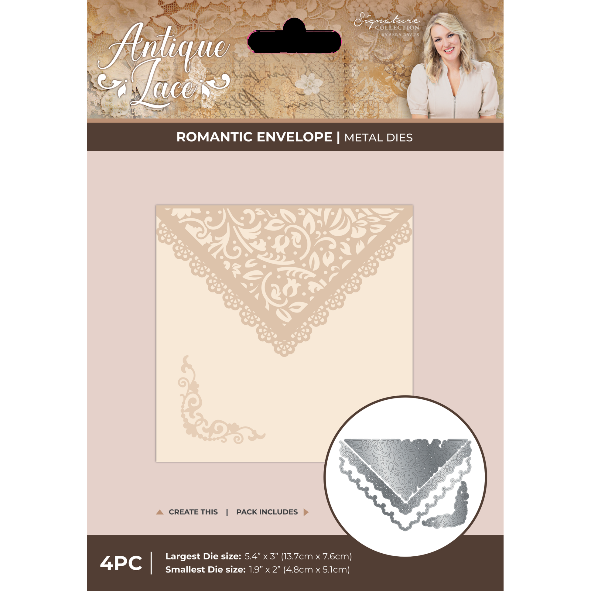 Antique Lace - Romantic Envelope