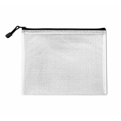 Transparent A4+ Zip Bag