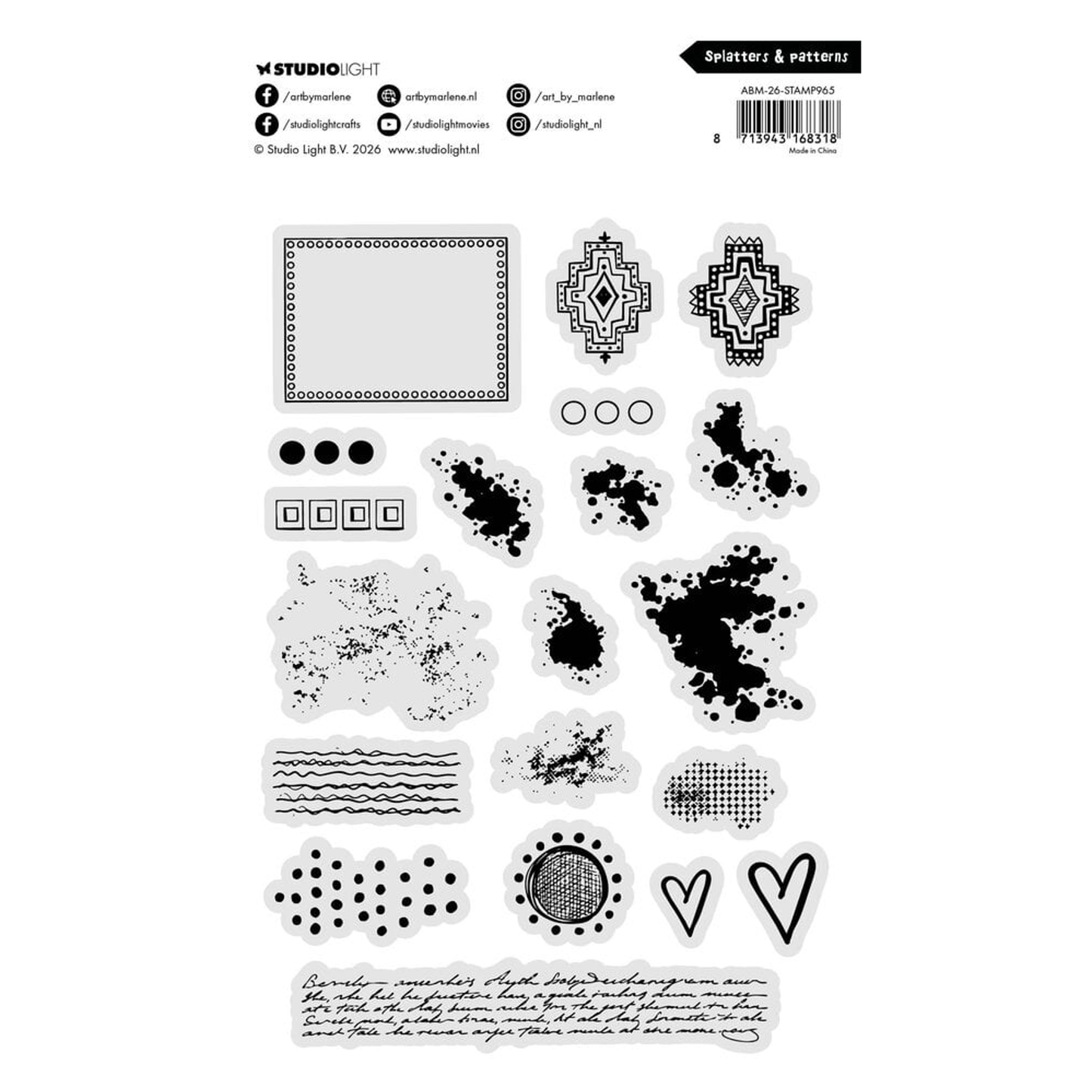 Splatters & Patterns