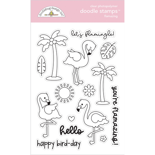 Summer Fun Flamazing Doodle Stamps