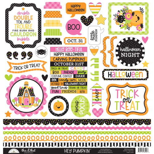 Hey Pumpkin This & That Stickers