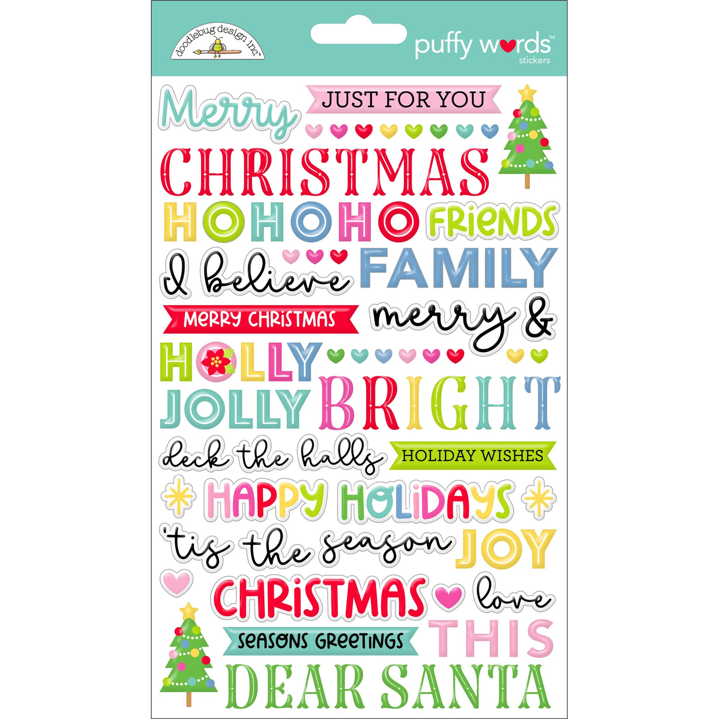 Oh What Fun Puffy Words