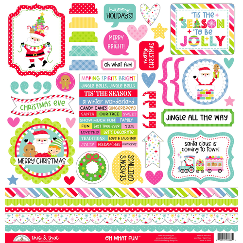 Oh What Fun This & That Stickers