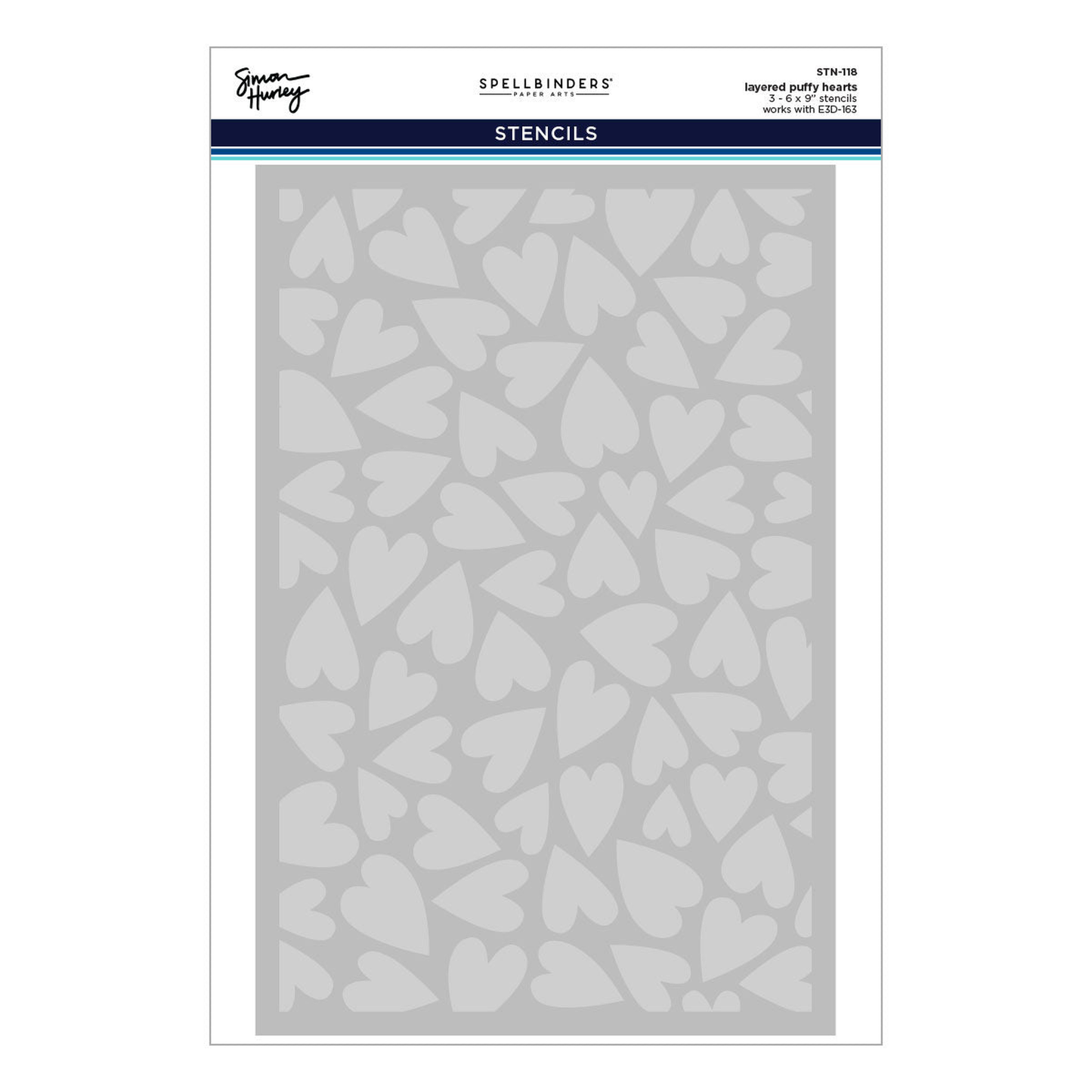 Sending Hugs Layered Puffy Hearts