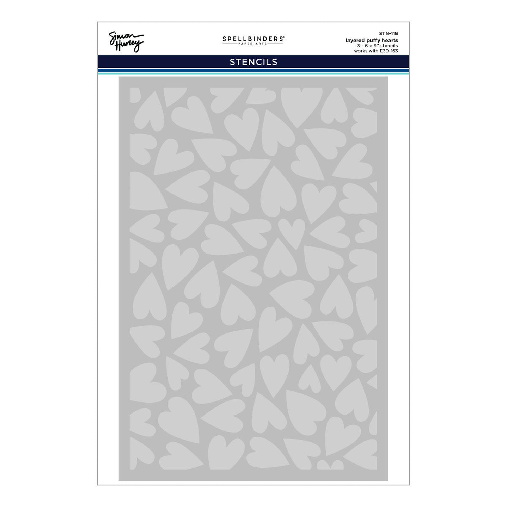 Sending Hugs Layered Puffy Hearts