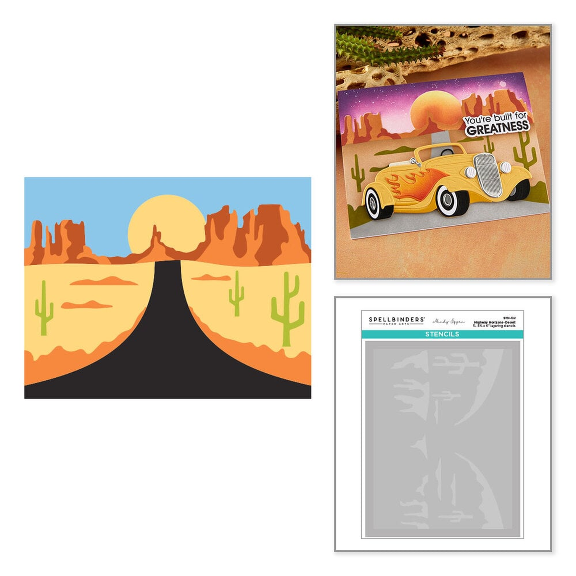 Classic Road Legends 2.0 Highway Horizons-Desert