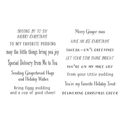 Dancin Christmas Sentiments