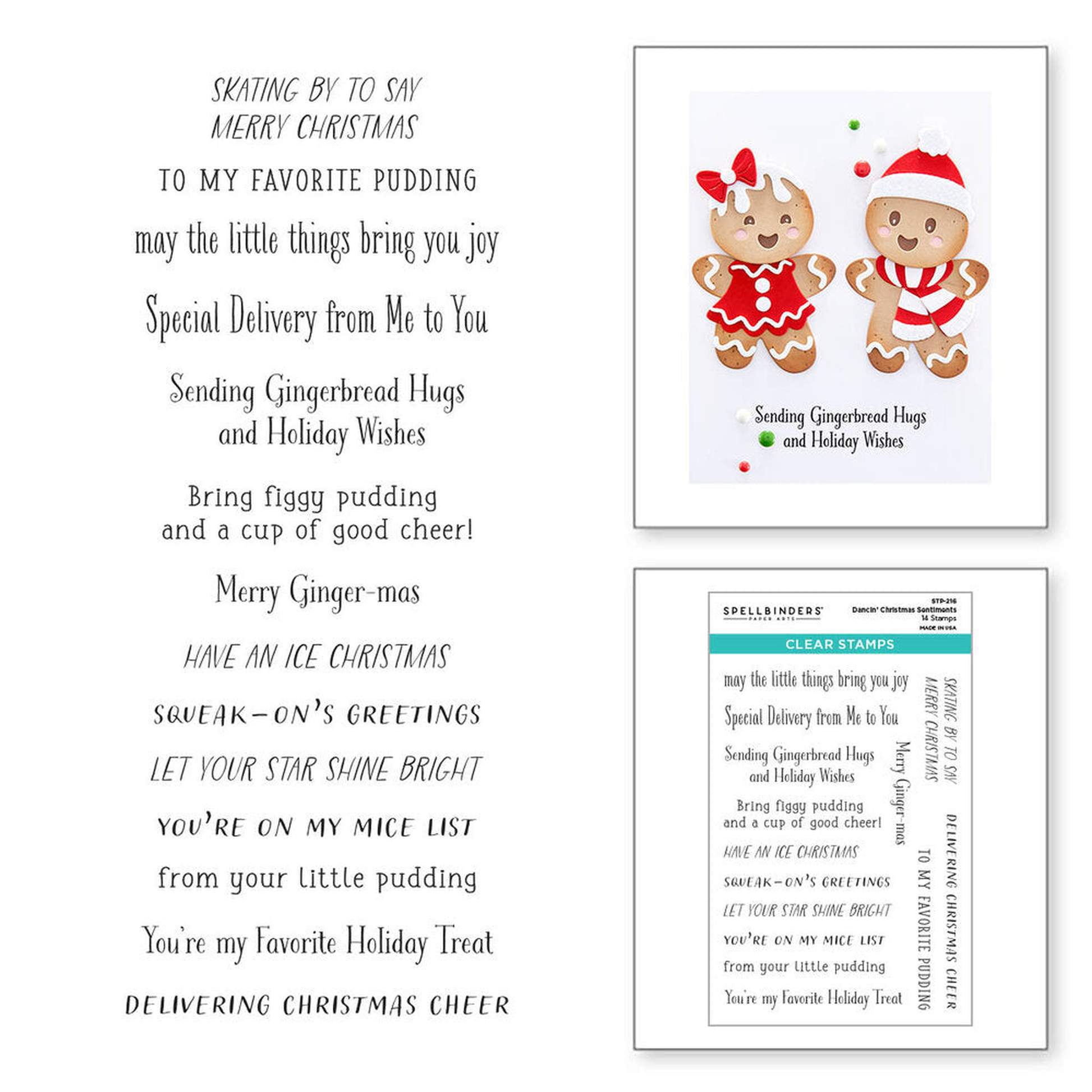 Dancin Christmas Sentiments